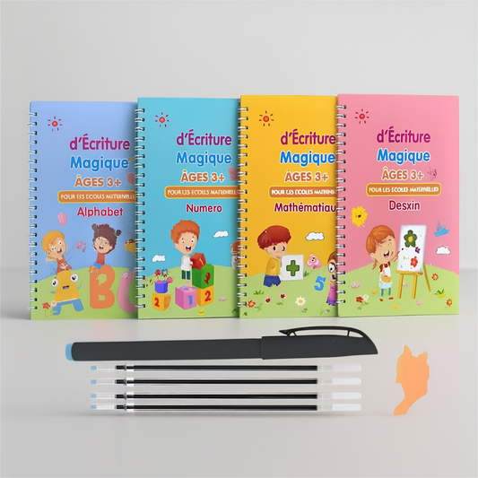Ensemble de cahiers magiques